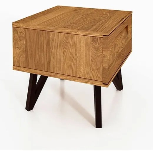 Noptieră din lemn de stejar Golo - The Beds