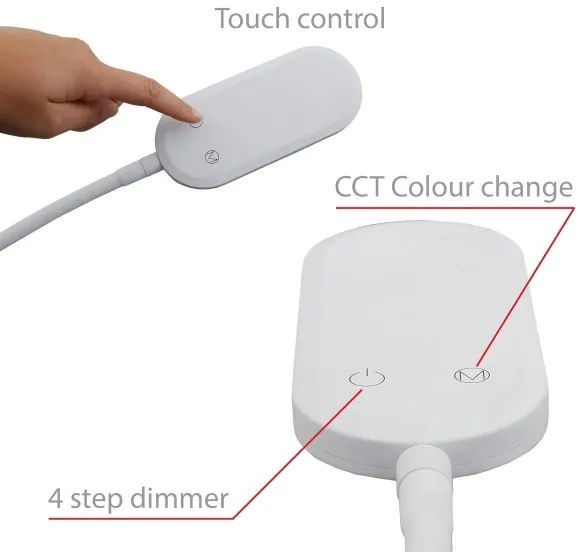 Lampadar LED dimabil LED/8W/230V Briloner 1297-016