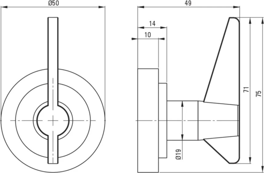 🛁 Cuier TEMISTO, finisaj alamă șlefuită – Cod ADT_M111