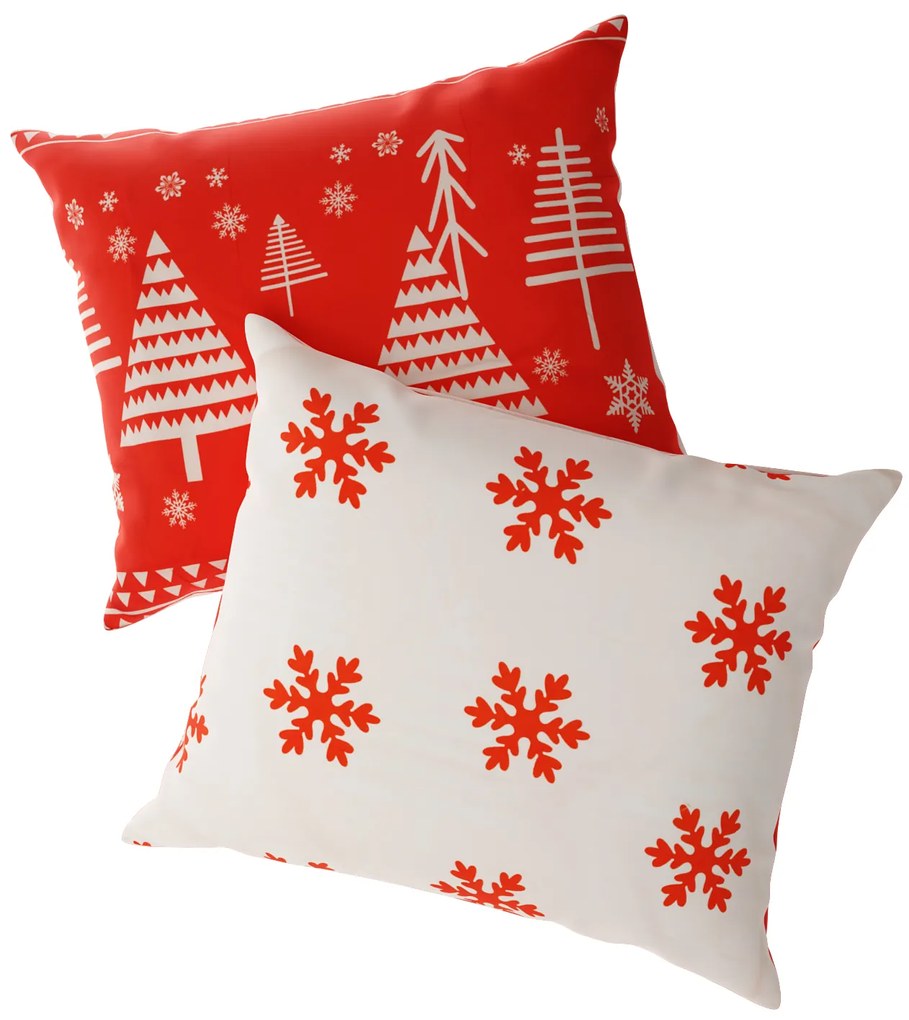 Set 2 fete de perna CHRISTMAS MOOD 40x50 cm