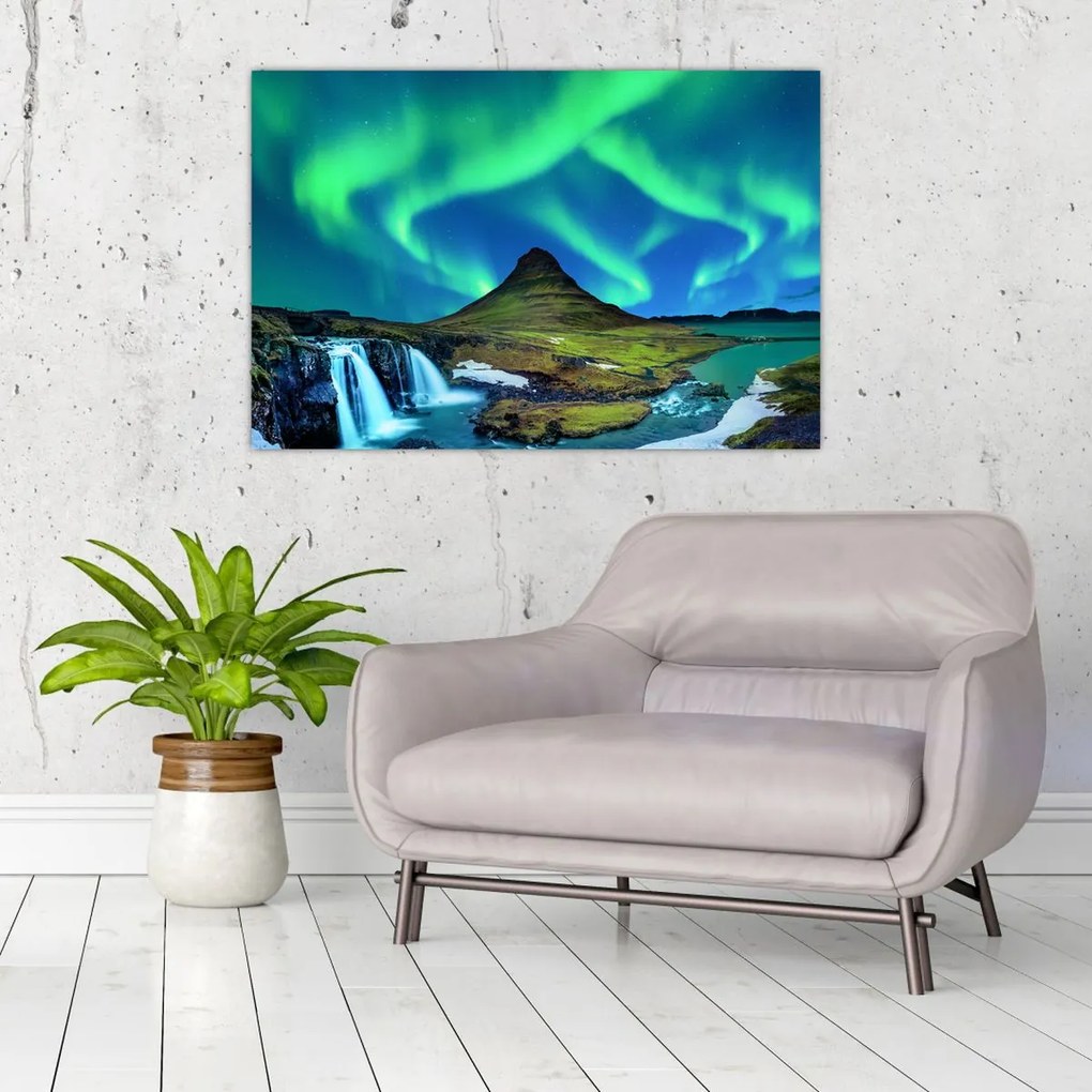 Tablou - Kirkjufell, Islanda (90x60 cm)