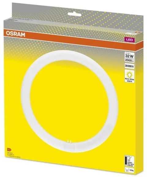 Tub LED fluorescent Osram G10q/18,3W/230V 3000K