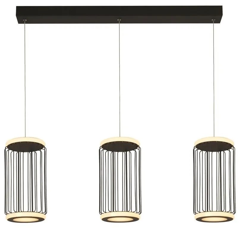 Lustra cu 3 pendule LED design modern Circolo