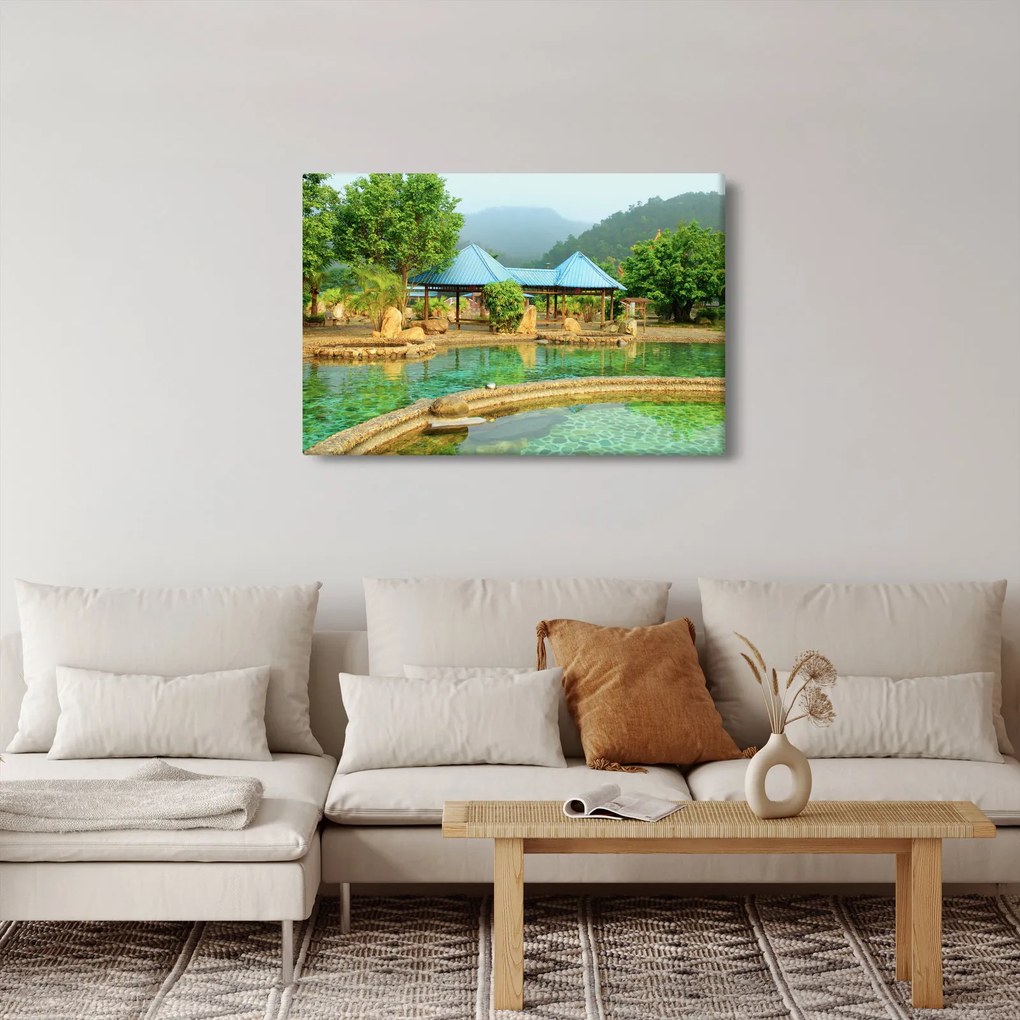 Shanghai hotel park (90x60 cm)