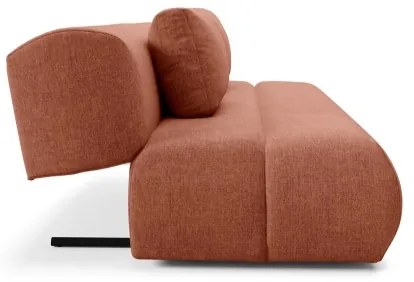 Canapea extensibilă FANO, 3 locuri, maro