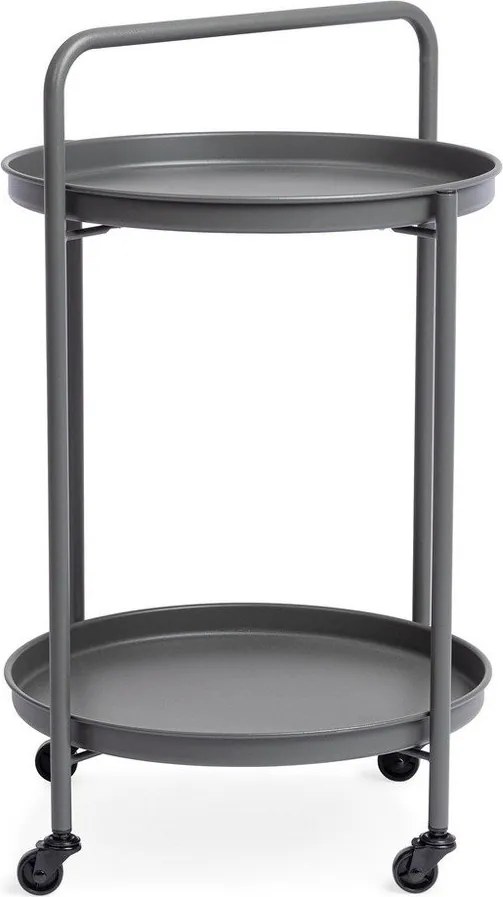 Măsuță de servire din oțel ø 44,5 cm Austin – Bizzotto