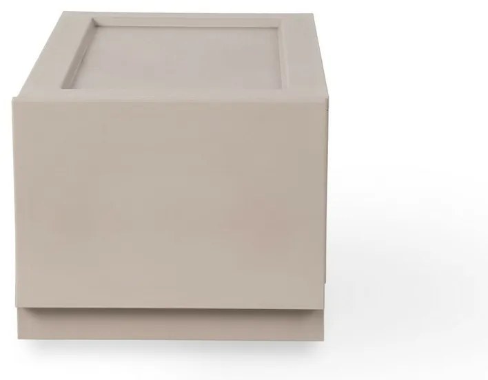 Cutie de depozitare modulară Wave Junior Wood fărăroți 43,4 x 27,2 x 22 cm, Îngust - 1 sertar