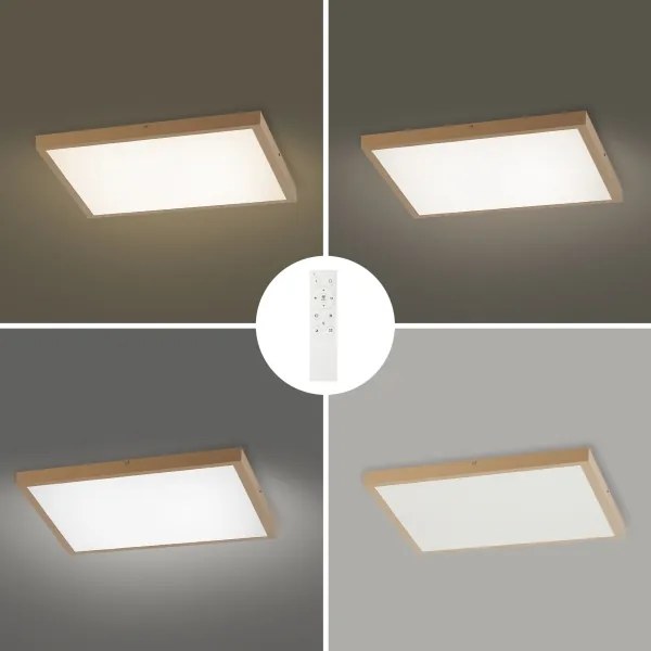 Brilagi - Lampă de baie FRAME SMART LED dimabilă, 50W/230V, 60x60, IP44 + telecomandă