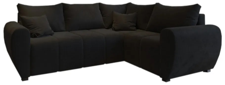 Supermobel Canapea extensibilă de colț MADISON, 235x82x175, Cosmic 100, dreapta
