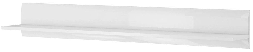 Raft 160 cm Tashia Typ 01 (alb + alb ultralucios). 1030193
