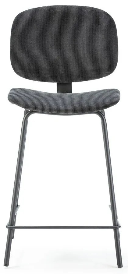 Scaune de bar negre 2 buc. (înălțime șezut 66 cm) Arus – Marckeric