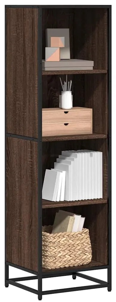 vidaXL Bibliotecă, stejar maro, 40x35x139 cm, lemn prelucrat