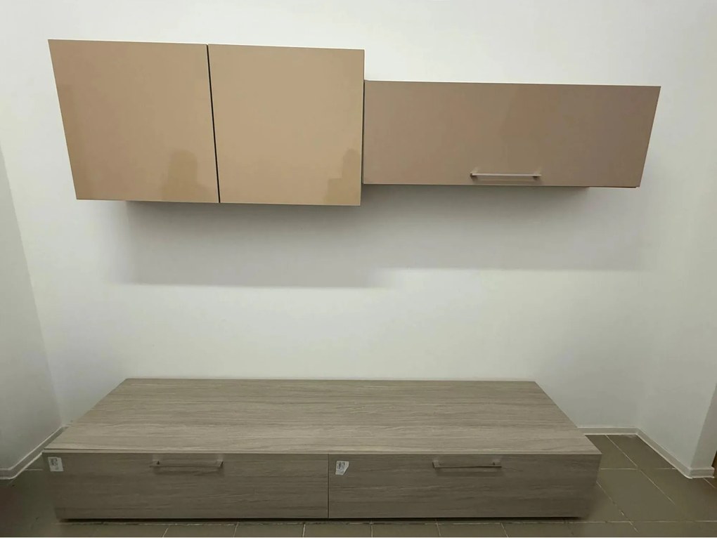 PRODUS RESIGILAT - Set living BOX, bej/stejar, PAL