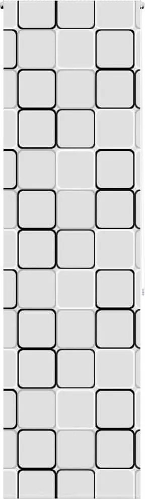 vidaXL Jaluzelă de duș 60x240 cm lățime material 56 cm