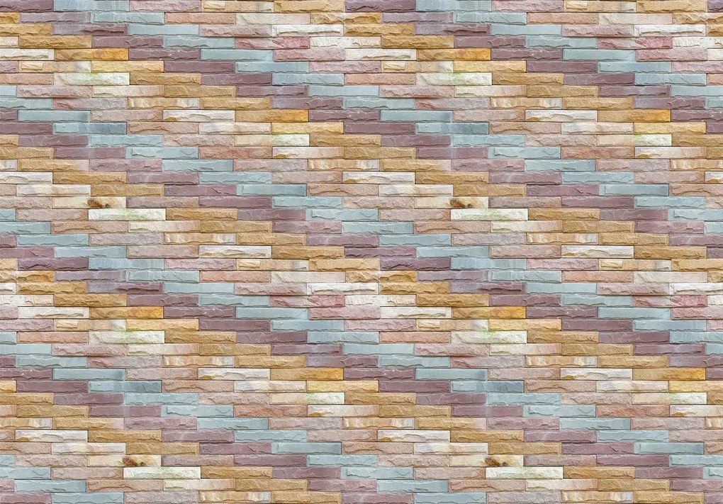 Fototapet - Zid din piatră (152,5x104 cm)