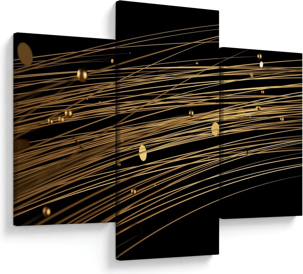 Tablou abstrat (90x60 cm)