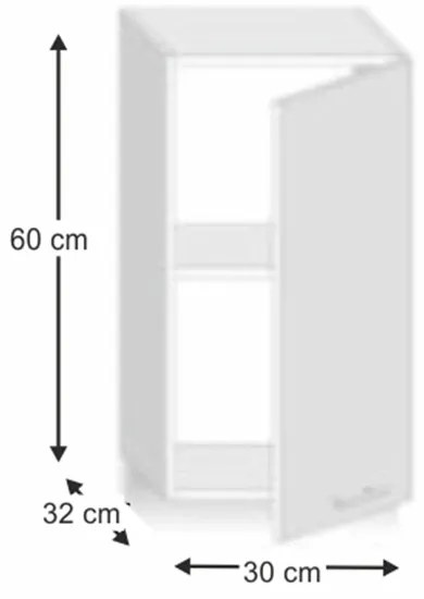 Dulap superior de bucătărie G30 Lilouse. 1014723
