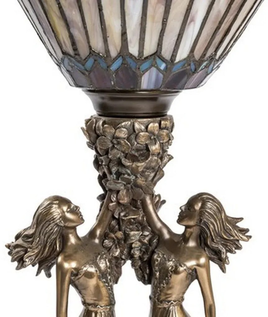 Lampa de masa Tiffany Sisters h 67 cm