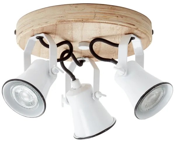 Brilliant - Spot aplicat SEED 3xGU10/5W/230V, alb/bej