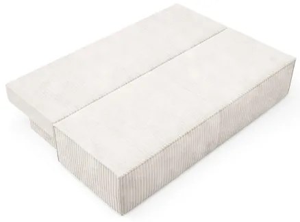 Canapea extensibilă 3 locuri cu spațiu de depozitare TERAMO bej