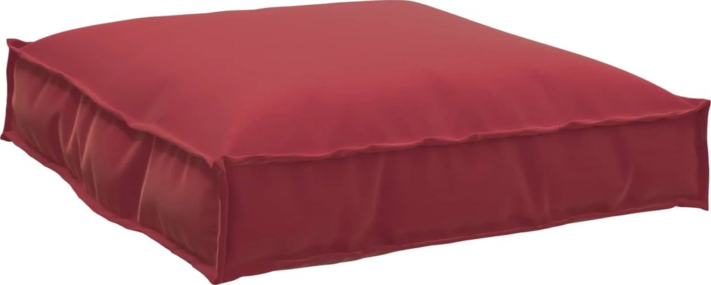 vidaXL Pernă Roșu Vin 70 x 70 x 12 cm Material Oxford