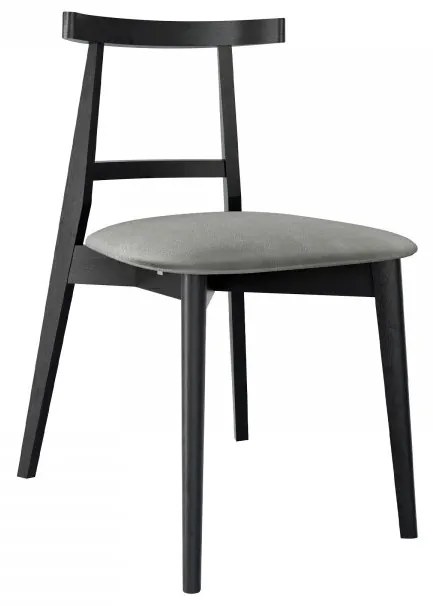 Scaun sufragerie KD 71 (Negru + Gri închis) . 1103487