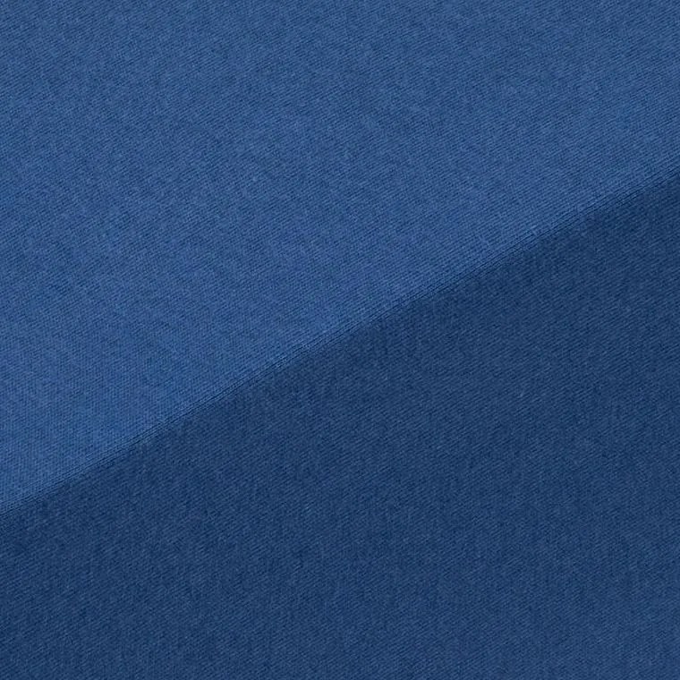 decoDoma Cearşaf cu elastic jersey EXCLUSIVE de culoare albastru regal 160 x 200 cm