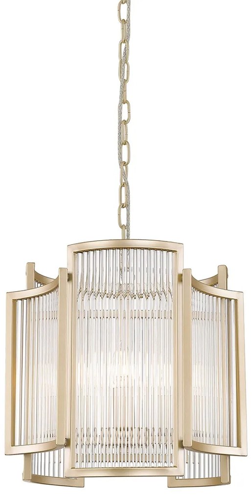 Lustra, Candelabru elegant design modern SERGIO auriu P0528-03A-V6AC ZL