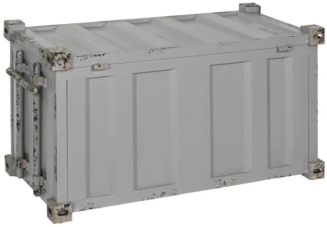Cufar metalic, gri, in stil industrial, Cargo