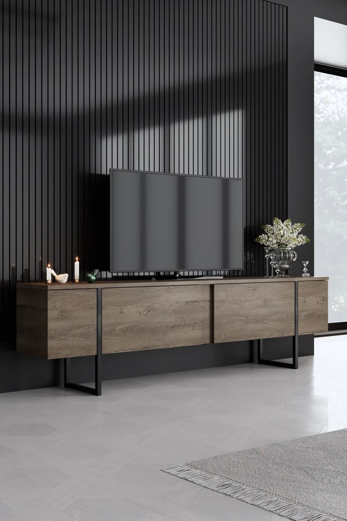 Mobilier living Luna (Nuc + Negru). 1073575