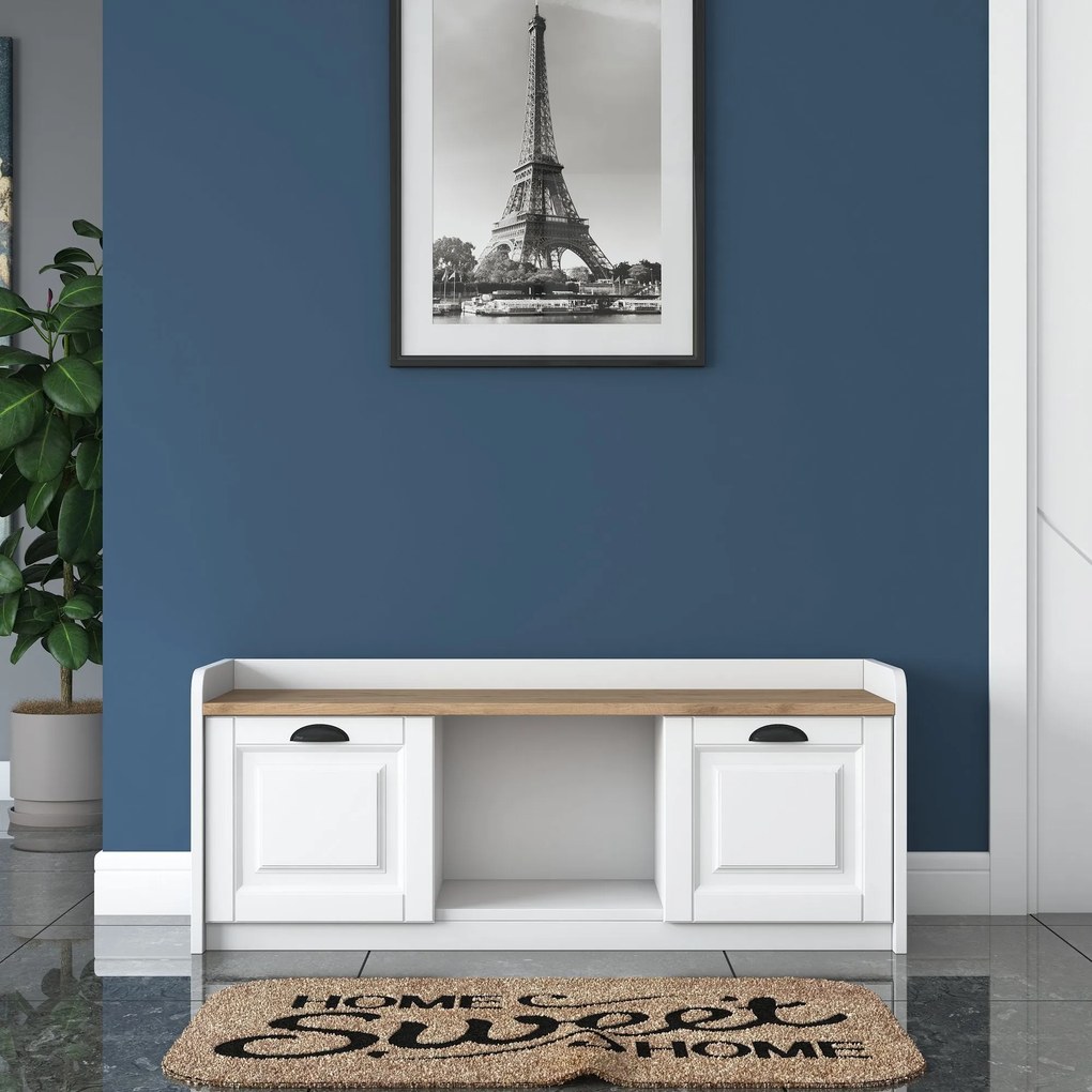 Comodă pentru pantofi P2 - 1808 - Walnut