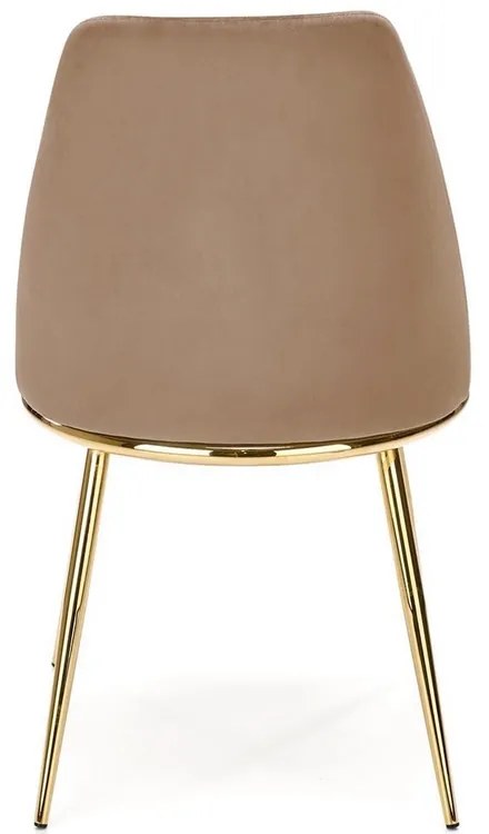 Scaun de bucaterie Louis, bej