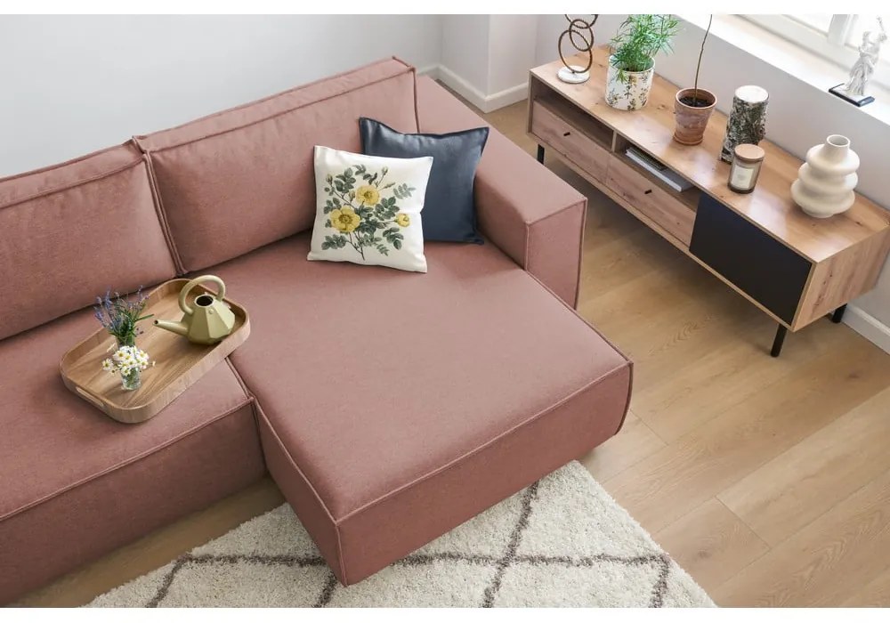 Colțar roz extensibil (cu colț variabil) Nihad – Bobochic Paris