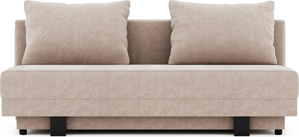 Canapea lemn masiv Extensibila Otto, 210 × 102 × 75 cm
