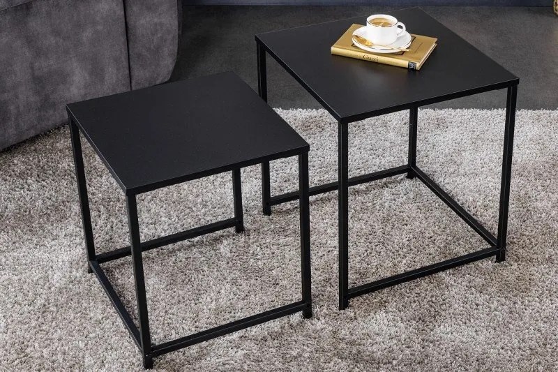 Set de 2 masute design industrial Dura Steel