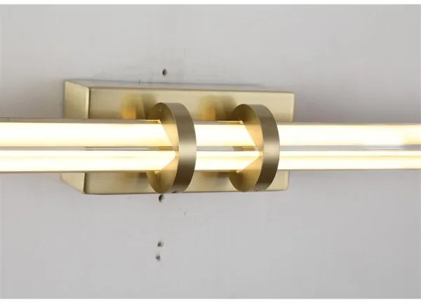 Searchlight 66412SB - Lumină LED pentru oglindă de baie PARMA, 10W, 230V, IP44