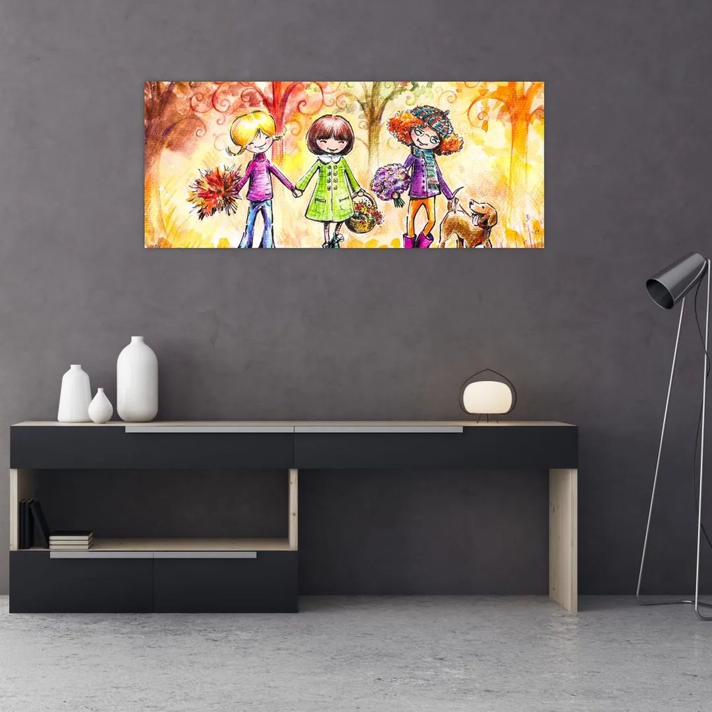 Tablou - Prietenie (120x50 cm)