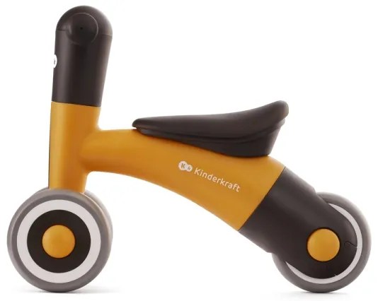 Bicicletă fără pedale KINDERKRAFT MINIBI Premium portocaliu/gri