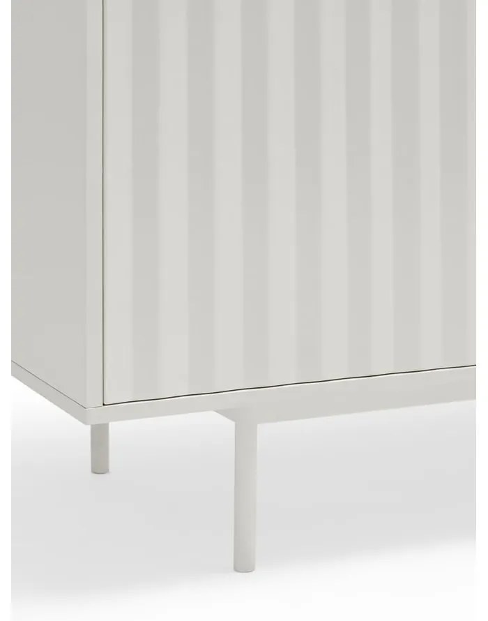 Comodă albă joasă 211x80 cm Sierra – Teulat