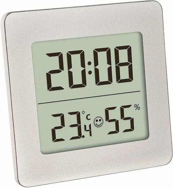 Termometru si higrometru digital cu ceas si alarma TFA 30.5038.54