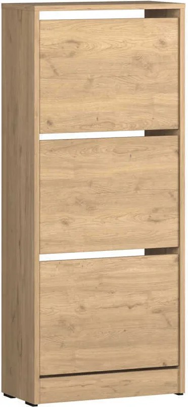 Pantofar Adore Compact Plus, 12 Perechi, 3 Compartimente, 51 x 119 x 26 cm