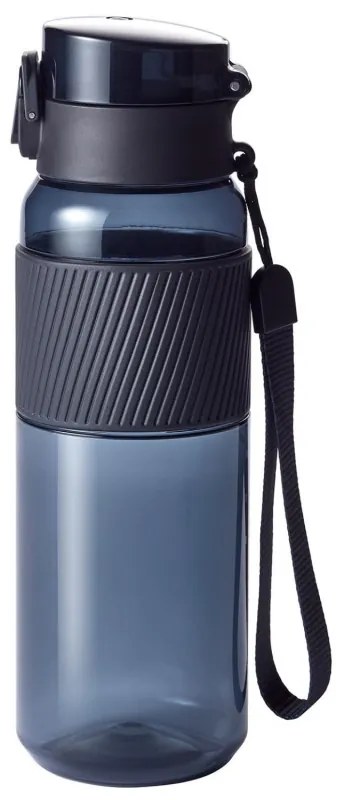 Sticla pentru apa Zwilling 1024176, 680 ml, Tritan, Rezistenta la impact si varsare, Filtru fructe, Fara BPA, Negru