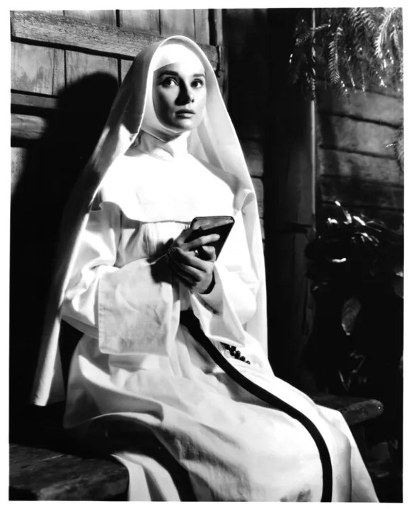 Fotografie Audrey Hepburn In 'The Nun's Story', Archive Photos