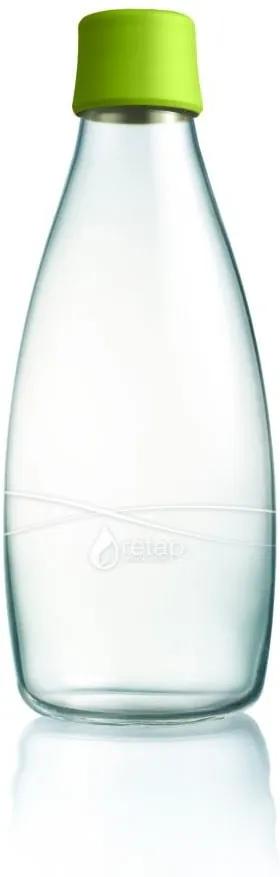 Sticlă cu garanție pe viață ReTap, 800 ml, verde deschis