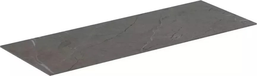 Blat ceramic pentru lavoar Ideal Standard Atelier Conca finisaj gri deschis 100 cm