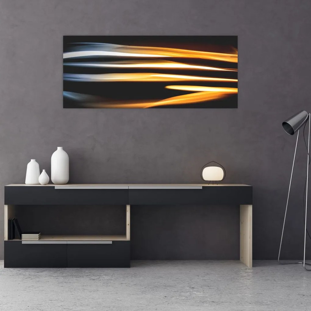 Tablou negru (120x50 cm)
