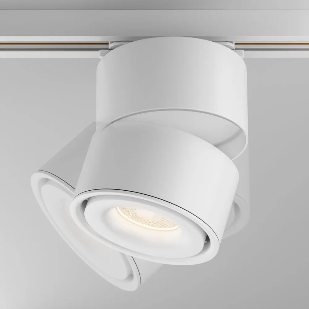 Spot LED, accesoriu pentru sinele monofazate Unity, Yin alb 3000K