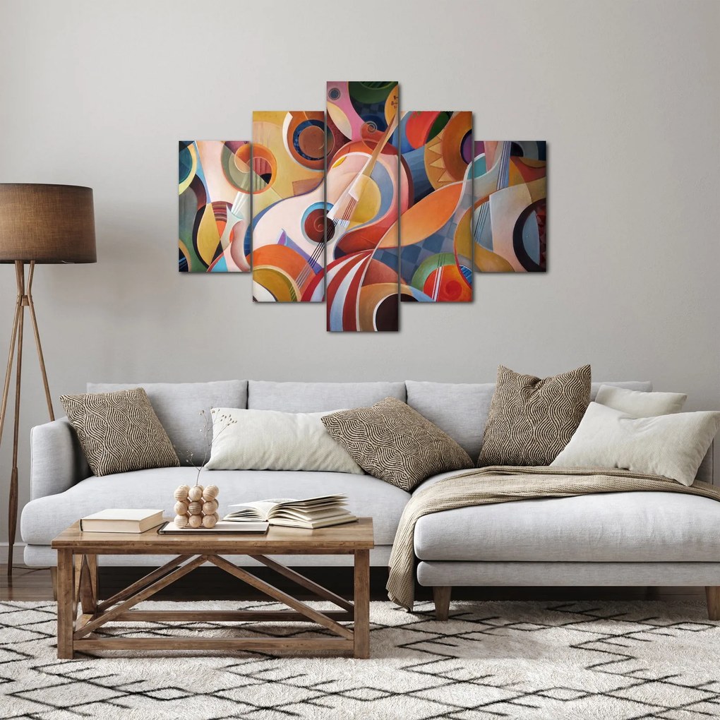 Tablou - Abstract muzical (150x105 cm)