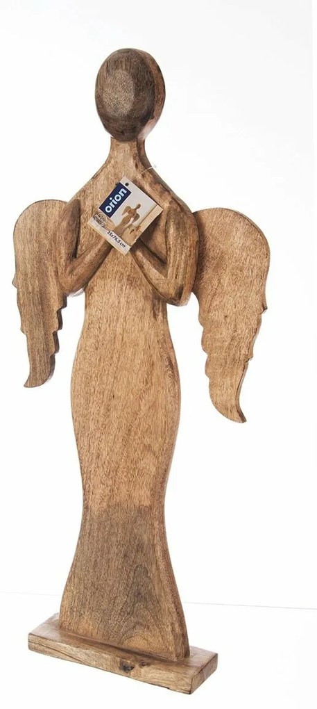 Decorațiune de lemn Orion Înger, 76,5 cm, S