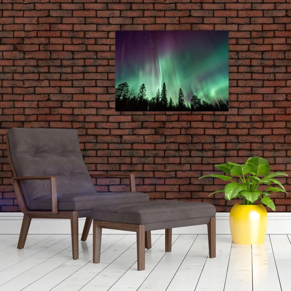 Tablou cu Northern Lights (70x50 cm)